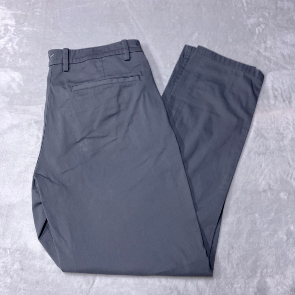 Birddogs Boom Chino Pants Boomstick Gray Athleisure‎ Golf Performance Mens 34x30